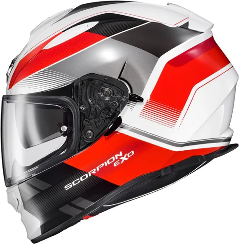 Miniatura 7 de ScorpionEXO Ryzer - Casco integral de motocicleta con visera Pinlock Ready con bolsillos para altavoz integrados, aprobado por DOT ECE