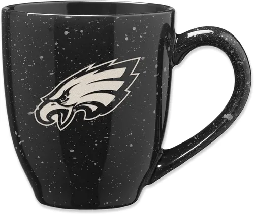 Miniatura 64 de Rico Industries - Taza de café de cerámica con grabado láser de color del equipo de fútbol de la NFL, 16 oz