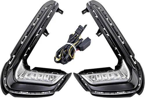 Miniatura 4 de Astra Depot Luz LED de circulación diurna izquierda derecha DRL lámpara antiniebla con señal de giro secuencial compatible con Hyundai Elantra 6ª