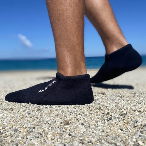 Miniatura 2 de XUKER Calcetines de agua de neopreno de 0.118 in, calcetines de voleibol de playa a prueba de arena, calcetines de buceo para deportes acuáticos al