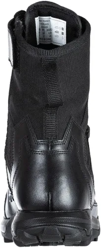 Miniatura 4 de 5.11 Tactical A/T Botas todoterreno con cremallera lateral de 8 pulgadas para hombre, cremallera lateral de longitud completa, antideslizantes