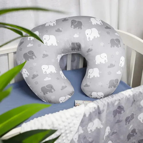 Miniatura 6 de Funda de almohada de lactancia, funda de almohada de lactancia materna de elefante para bebés niños y niñas, funda de almohada de lactancia