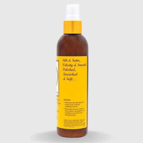 Miniatura 2 de OMM Collection Acondicionador natural ligero sin enjuague, espray desenredante hidratante para cabello encrespado y rizado, evita roturas