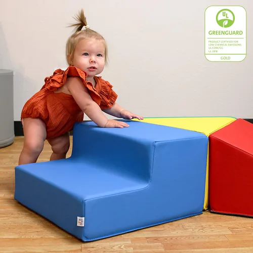 Miniatura 7 de FDP SoftScape - Escalador 360 para niños pequeños, estructura de juego activo para interiores para niños pequeños y niños, espuma suave segura