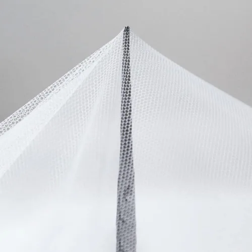 Miniatura 6 de Mosquitera de 4 esquinas con diseño de princesa de encaje para póster de cama, toldo de red, tamaño completo, ropa de cama blanca, decoración