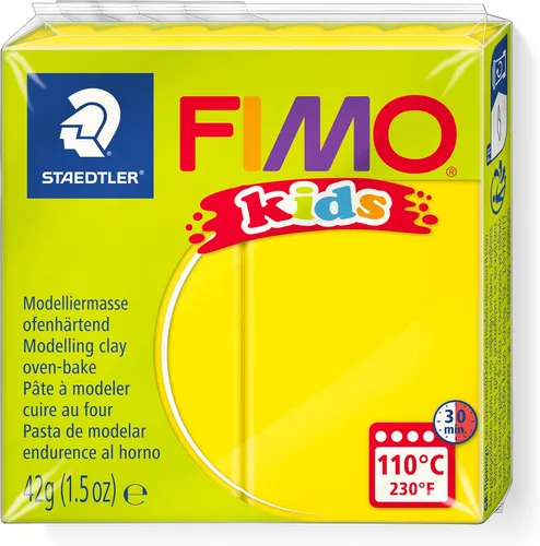 Miniatura 8 de Staedtler FIMO - Arcilla polimérica extrasuave para niños, arcilla de horno para modelar, joyas, artes y manualidades, color negro 8030-9
