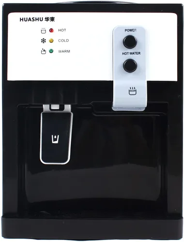 Miniatura 9 de Dispensador de enfriador de agua para encimera, 3 ajustes de temperatura, dispensador de agua caliente y fría, capacidad para botellas de 1.2 a 5