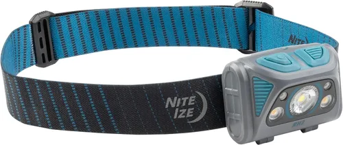 Miniatura 2 de Nite Ize Radiant RH2 PowerSwitch - Linterna frontal recargable para camping y senderismo, batería recargable, luz manos libres con 7 modos