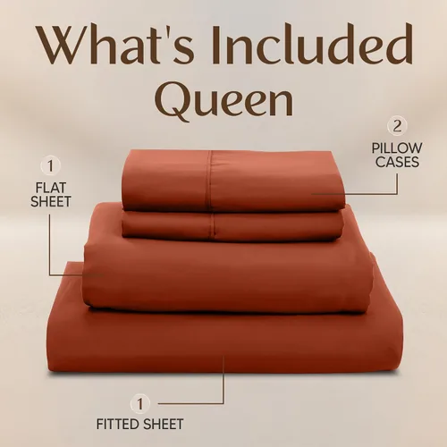 Miniatura 214 de Utopia Bedding Juego de sábanas Queen – Sábanas de 4 piezas para cama tamaño Queen, microfibra suave y transpirable, incluye 1 sábana bajera, 1 Gris