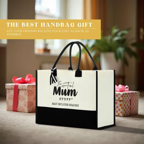 Miniatura 32 de FORBIDDEN PAPER Bolsa de mano para regalos, bolsa de comestibles, bolsa de comestibles, bolsa de utilidad