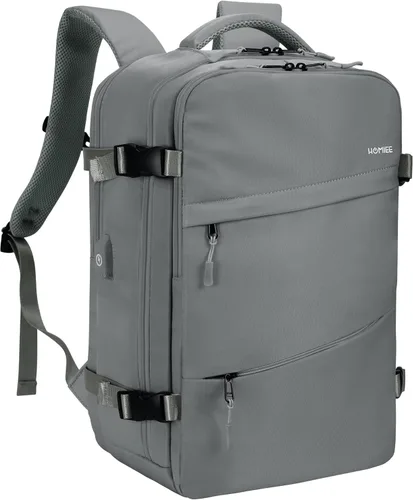 HOMIEE Bolsa de Mano, Mochila de Viaje Grande Aprobada para Vuelos Bolsa para Artículos Personales, Mochila Diaria Impermeable para Equipaje Ligera