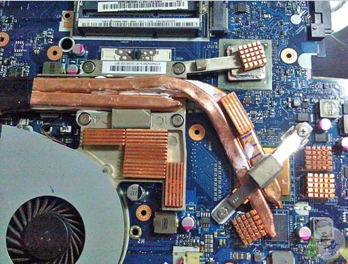Miniatura 4 de Tubo de calor plano, 1 unidad de 0.138 in x 0.433 in x 1.969 in GPU placa trasera de CPU tubo de disipador de calor de cobre, para enfriar disipador