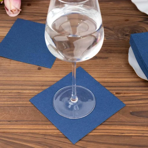 Miniatura 26 de Efavormart - Paquete de 20 servilletas de papel Airlaid suaves de lino de color burdeos, altamente absorbentes, desechables Borgoña