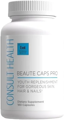 Miniatura 10 de Consult Health Beaute Caps Pro - Apoya el crecimiento del cabello, la piel y la salud de las uñas, colágeno, vitaminas B6, B7, B12, D y 10.500 mcg