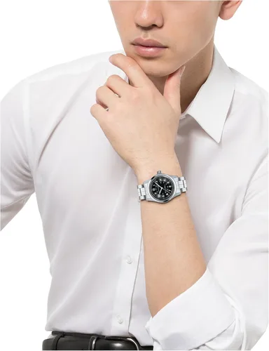 Miniatura 4 de Hamilton HML-H70455133 Khaki Field Reloj de plata automático suizo con pantalla analógica para hombre, Negro -, Militar