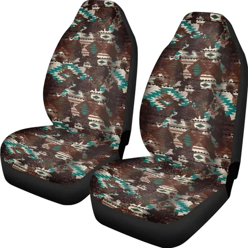Miniatura 32 de UNICEU Juego de 2 fundas de cojín para asiento de automóvil, diseño de calavera gótica negra, lavable, accesorios interiores antideslizantes