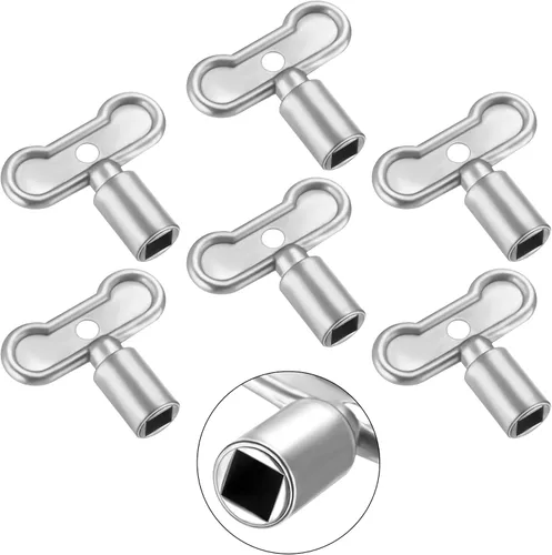 Miniatura 8 de Enhon - Llave de agua de paso de 5/16 pulgadas compatible con Danco 80132, llave de espiga de agua, mango de grifo exterior de broca cuadrada se