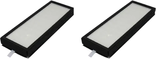 Nispira AH60010 Filtro HEPA de repuesto para purificador de aire Hoover WH10100 WH10200 Oreck AK60010QPC WK17001QPC WK17004QPC WK17003QPC Blanco (2