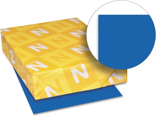 Miniatura 8 de Neenah Paper 21911 Astrobrights Cartulina de colores, 8.5 pulgadas x 11 pulgadas, 65 lb/176 GSM, azul despejado, 250 hojas
