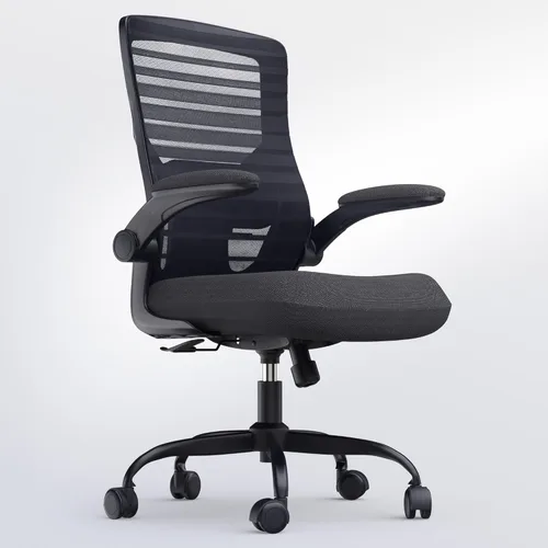 Miniatura 9 de Silla de oficina para largas horas y alivio del dolor de espalda baja, cojín de espuma moldeada de 4 pulgadas de grosor, soporte lumbar acolchado