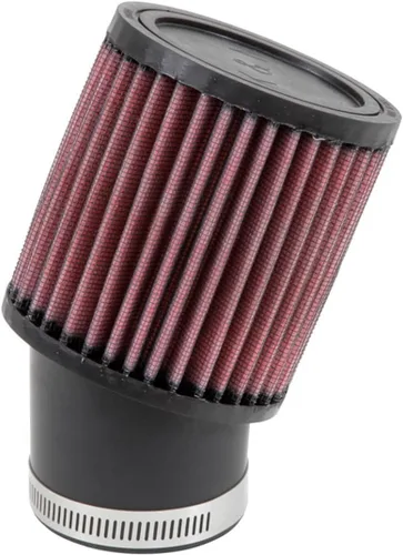 Miniatura 11 de K&N Filtro de Aire Universal con Abrazadera Original de Alto Flujo de por Vida: Alto Rendimiento, Premium, Lavable: Diámetro de Brida: 2.4375