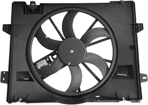 Miniatura 20 de PartsFlow Conjunto de ventilador de enfriamiento del radiador para BMW E46 325i 328i 330i 17117561757