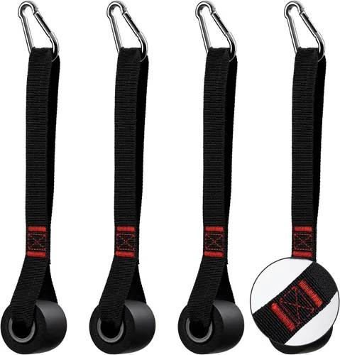 Miniatura 11 de Slim Panda Door Anchor Strap for Resistance Bands, Door Exercise Equipment with Secure Buckle & No Drill Setup, Multi Point Anchor Gym Attachment
