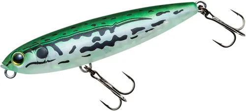 Miniatura 13 de YO-Zuri 3DR-X - Señuelo flotante para autobús de 2.953 in, color negro mate 2-Sunset Shad