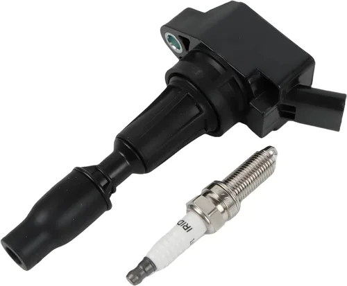 Miniatura 8 de Paquete de 4 bobinas de encendido UF-764 y bujías de iridio compatibles con Hyundai Santa Fe 2019-2020 L4 2.4L y Kia Optima 2016-2020 L4 2.4L
