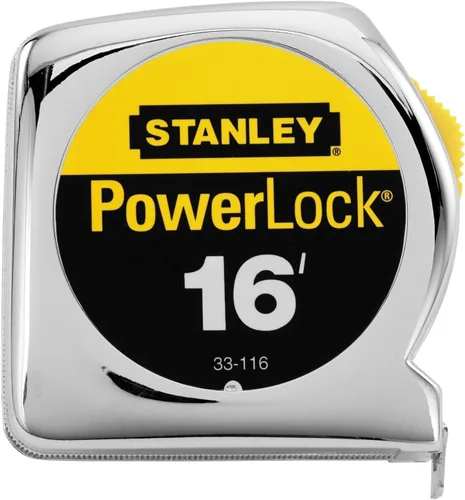 Stanley Hand Tools 33-116 Cinta métrica PowerLock® Profesional de 3/4" x 16 pies