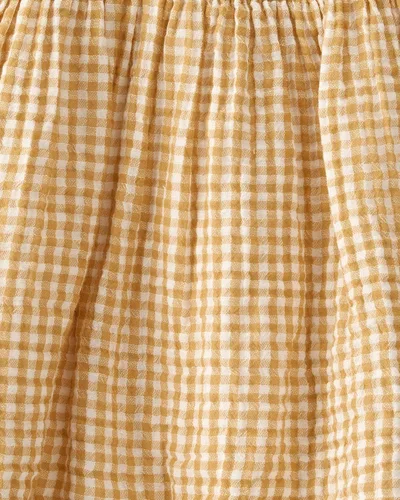Miniatura 5 de Carter's Vestido de algodón orgánico para niña bebé