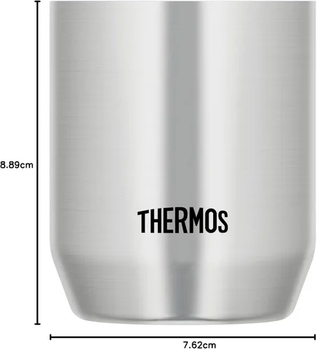 Miniatura 10 de Thermos JDH-280P S - Vaso aislado al vacío, 9.5 fl oz, acero inoxidable, juego de 2