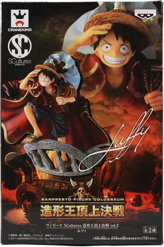 Miniatura 3 de Banpresto One Piece 48057 Esculturas del Coliseo: Figura de mono D. Luffy, volumen #2
