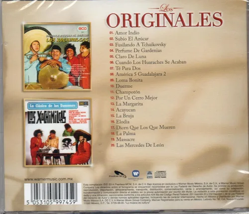 Miniatura 2 de LOS XOCHIMILCAS VOL.1 (EDICION LIMITADA) 2 EN 1 "LOS ORIGINALES PEERLESS,EL RESCATE DE LA BUENA MUSICA.