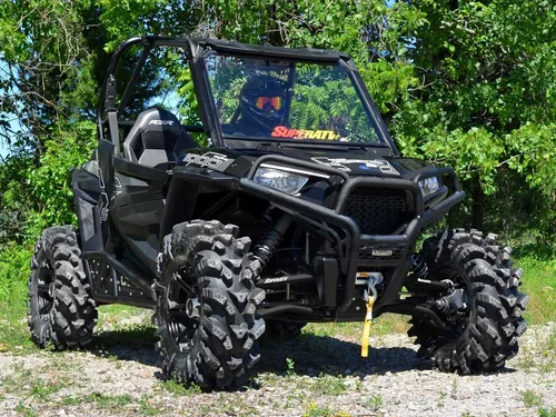 Miniatura 3 de SuperATV Brazos A de desplazamiento de 1.5" de alto espacio libre para Polaris RZR S 1000/2019-2020 S4 1000 Heavy Duty - Negro