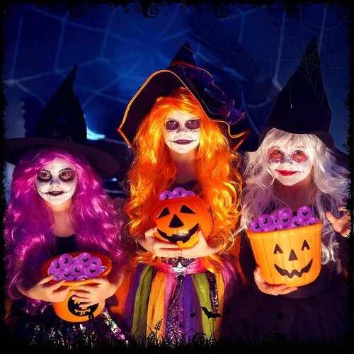Miniatura 2 de Jerify 30 bolas de estrés de Halloween a granel de 1.57 pulgadas de espuma de murciélago para relleno de bolsas de regalos de Halloween, trucos