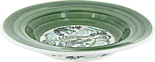Miniatura 10 de Cerámica polaca de rosa azul – Plato de sopa azul violeta – 9.25 pulgadas de diámetro – Gran cuenco para sopas, ensaladas y pastas