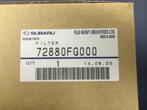 Subaru Filtro de aire de cabina para 09-18 Forester - 08-16 Impreza - 13-17 Crosstrek - 08-21 STi y WRX - 72880FG000 - OEM original