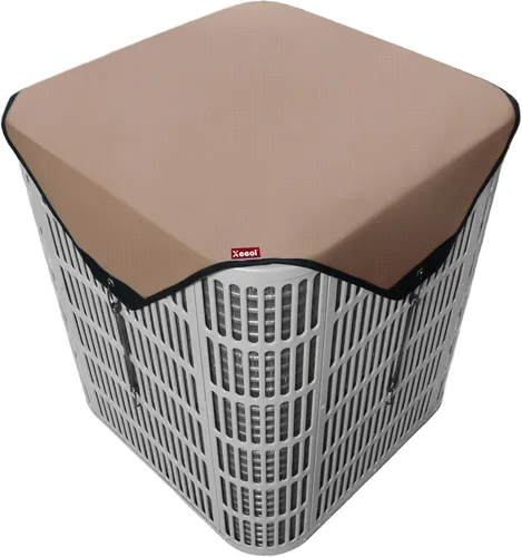 Miniatura 10 de Cubiertas de Aire Acondicionado para Unidades Exteriores 36 x 36 pulgadas, Cubierta de AC Impermeable 600D, Cubierta de Invierno para Condensador