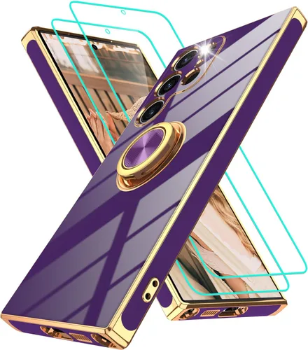 Miniatura 18 de Gritup Funda para Samsung Galaxy A14 5G: Funda Samsung A14 con 2 Protectores de Pantalla, Soporte de Anillo con Rotación 360°, Soporte Magnético