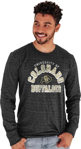 Miniatura 14 de Blue 84 NCAA - Camiseta de manga larga para hombre Tri-Blend