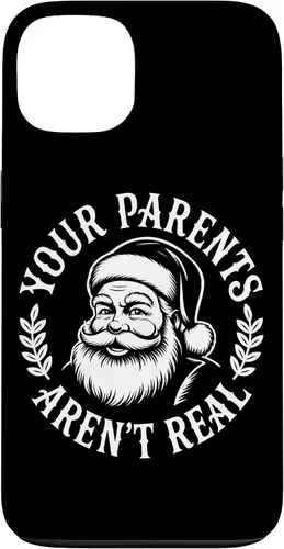 Miniatura 7 de Your Parents Aren’t Real Santa Humor Holiday Festive Cartoon Case for iPhone XR