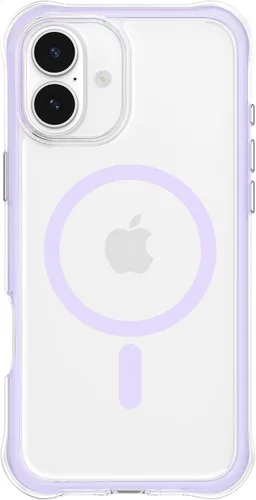 Miniatura 24 de ORNARTO Air Case para iPhone 16 Pro Max Transparente, Compatible con MagSafe, Funda de Protección contra Caídas de Grado Militar con Air-Pink Rosa