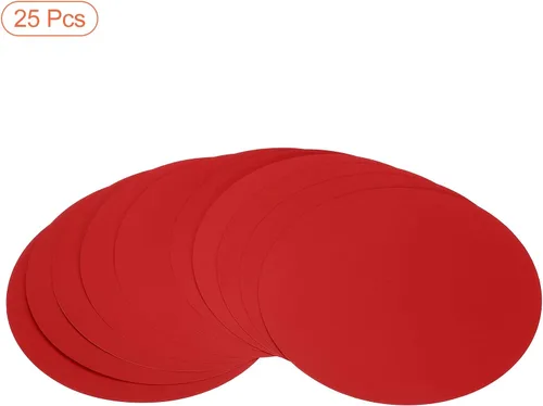Miniatura 13 de PATIKIL Papel de cartón redondo de 5.9 pulgadas, 25 unidades de círculos de disco en blanco para decoración de fiestas, manualidades, manualidades