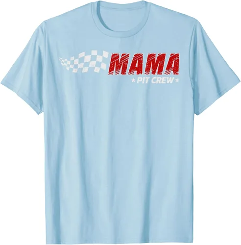 Miniatura 85 de Mama Pit Crew Race Car Birthday Family Matching Pit Crew Camiseta
