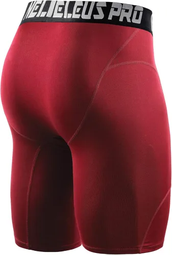 Miniatura 7 de NELEUS Paquete de 3 pantalones cortos de compresión para hombre
