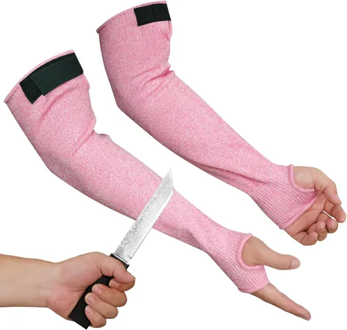 Miniatura 11 de Mangas de brazo resistentes a cortes para hombres y mujeres, protectores de brazo para piel fina y moretones para jardinería, agricultura, patio