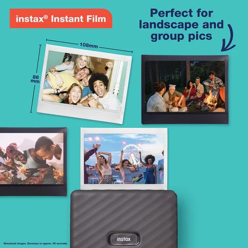 Miniatura 6 de Impresora Fujifilm Instax Link Wide - Mocha Gris