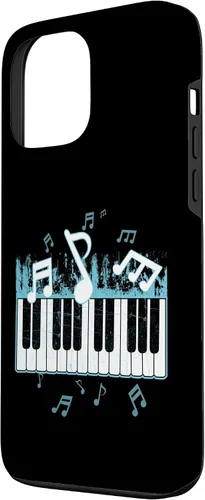 Miniatura 2 de Funda para iPhone 13 Pro Max Piano con teclas musicales y notas