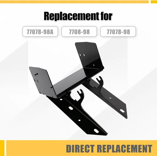 Miniatura 3 de KUAFU Soporte de montaje para radio de carenado delantero compatible con Harley Touring Road Glide FLTR 1998-2013 Reemplazo para 7708-98, 77078-98